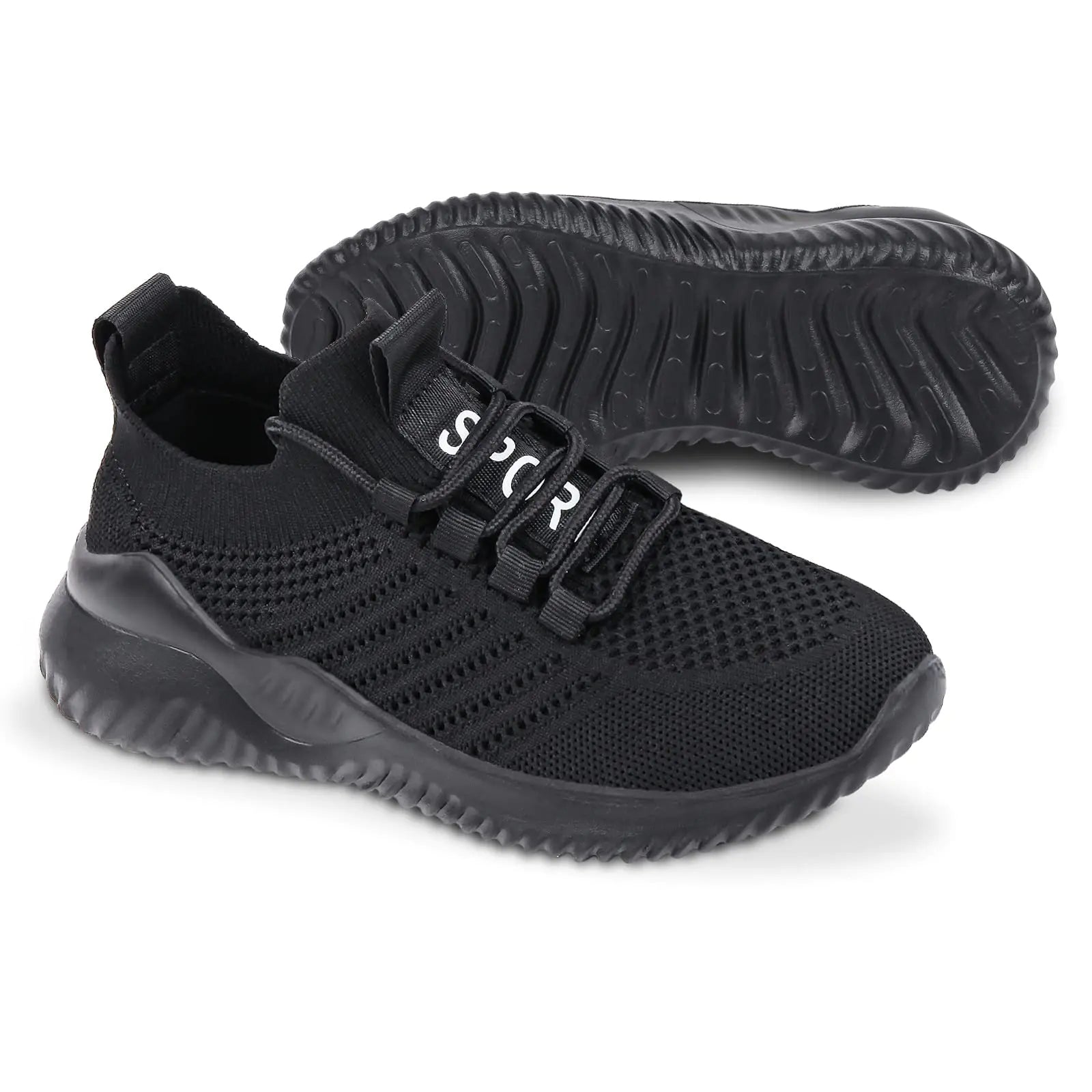 Womens Black Tennis Shoe
