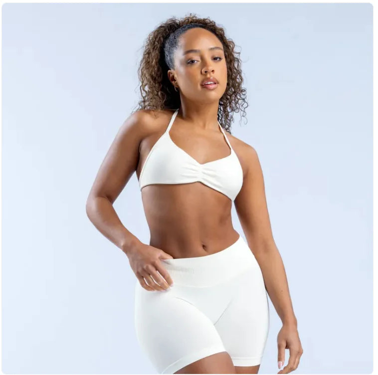 Women's Halter Back Sports Bra