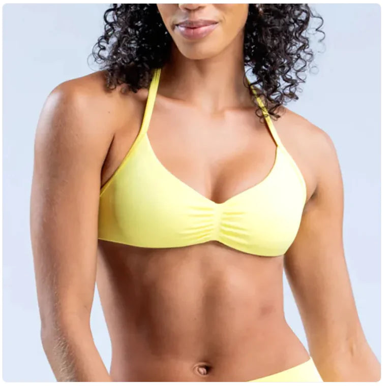 Women's Halter Back Sports Bra